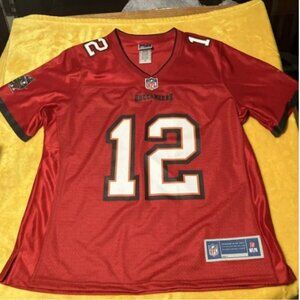 Tampa Bay Buccaneers Tom Brady Large Red Jersey